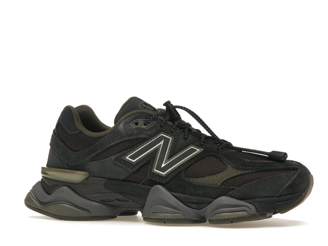 Vue 3 de New Balance 9060 Blacktop Dark Moss
