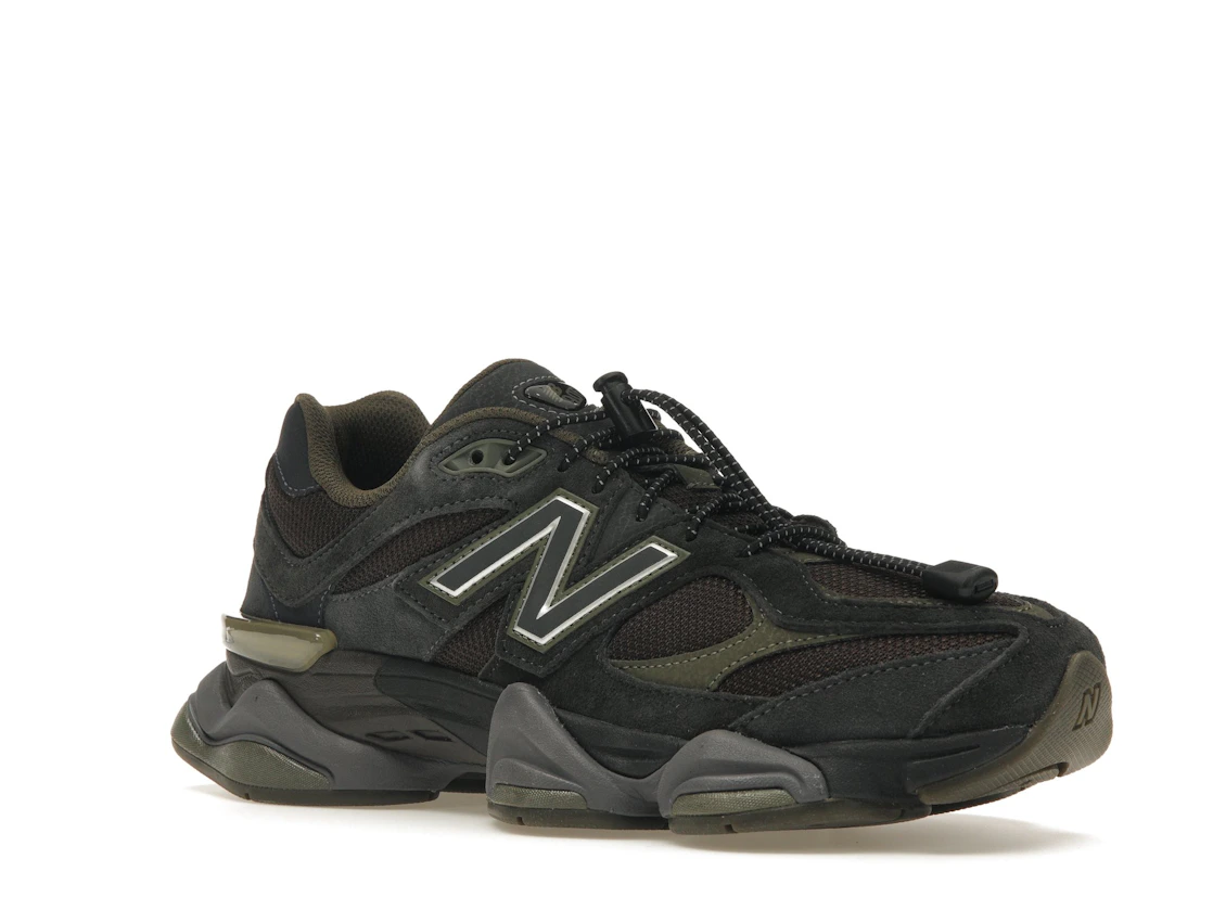 Vue 5 de New Balance 9060 Blacktop Dark Moss