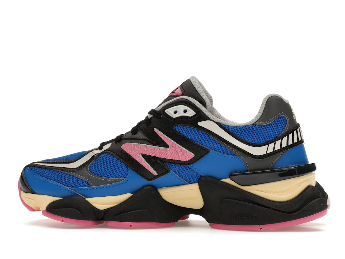 Vue 20 de New Balance 9060 Blue Oasis Real Pink