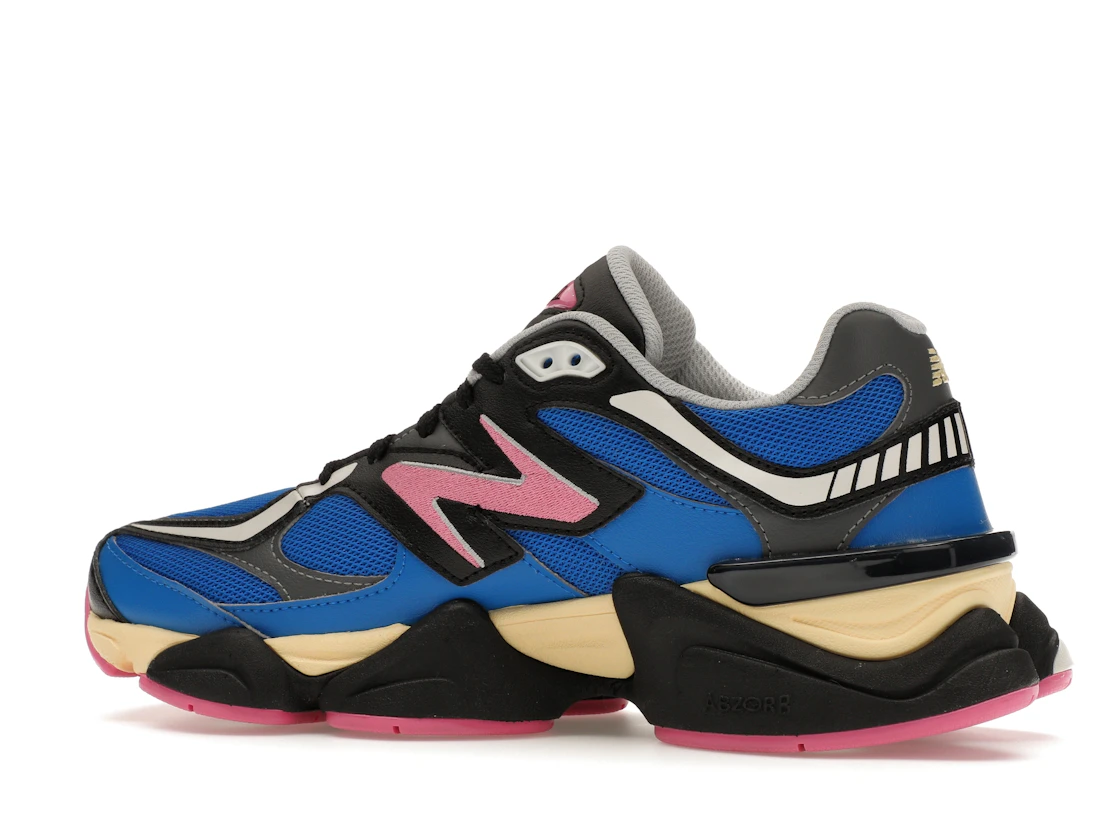 Vue 21 de New Balance 9060 Blue Oasis Real Pink