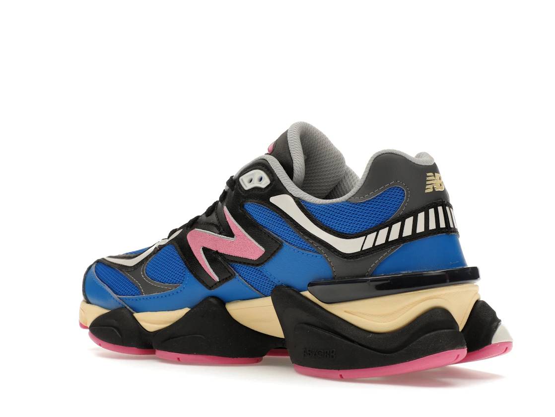 Vue 23 de New Balance 9060 Blue Oasis Real Pink