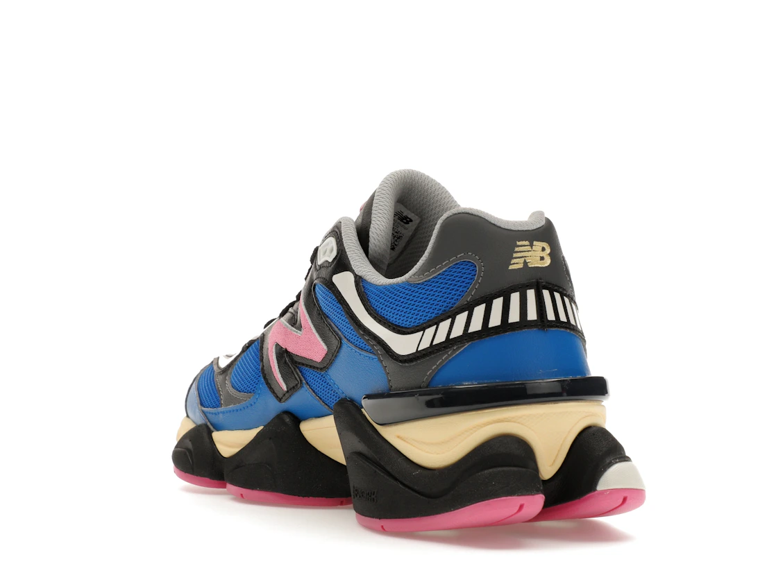 Vue 25 de New Balance 9060 Blue Oasis Real Pink