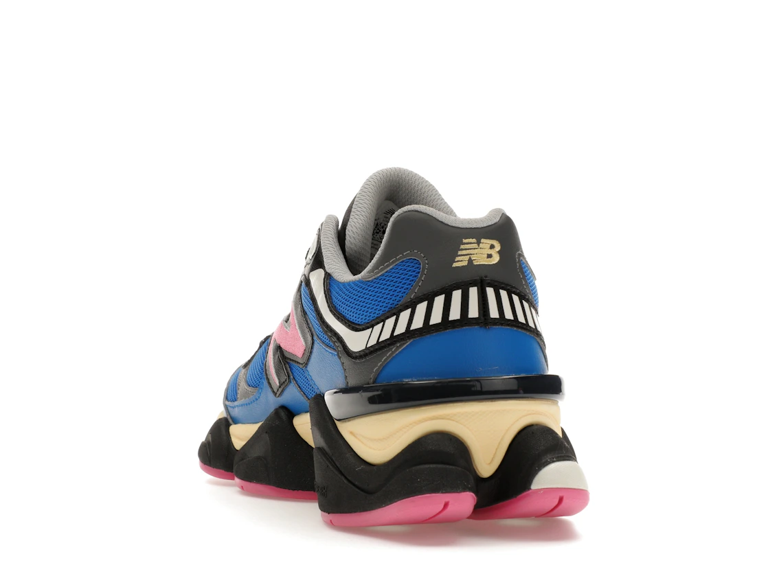 Vue 26 de New Balance 9060 Blue Oasis Real Pink