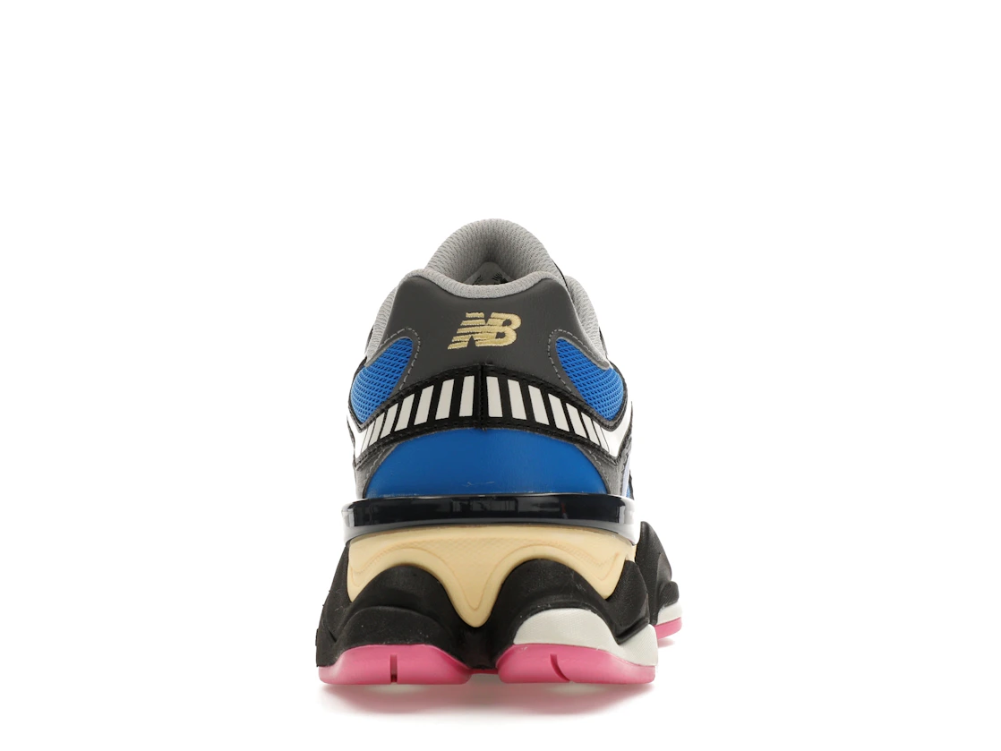 Vue 28 de New Balance 9060 Blue Oasis Real Pink