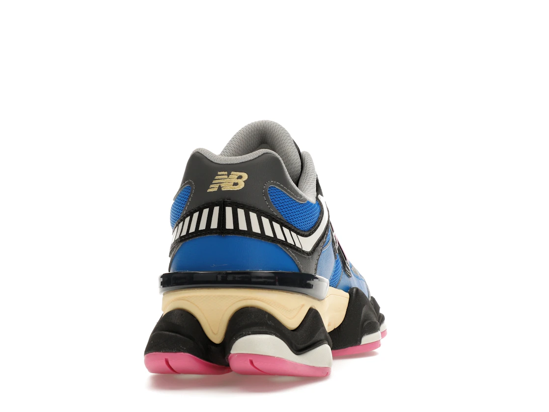 Vue 29 de New Balance 9060 Blue Oasis Real Pink