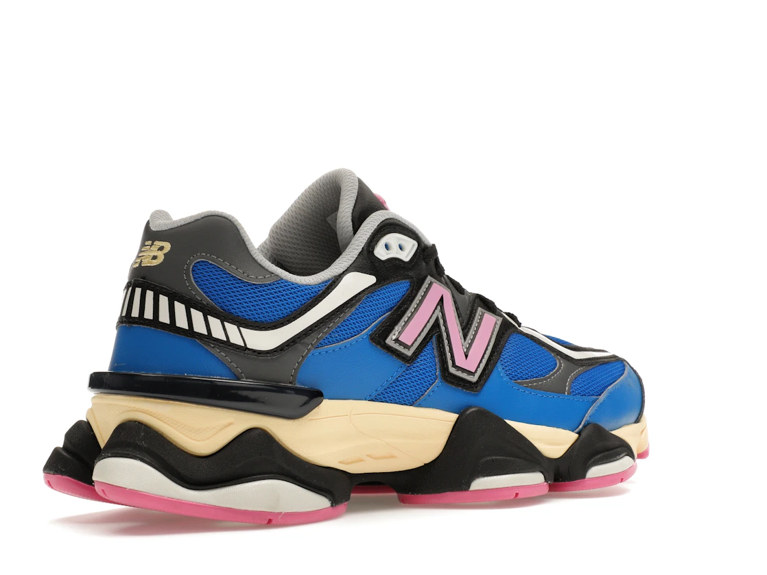 Vue 33 de New Balance 9060 Blue Oasis Real Pink