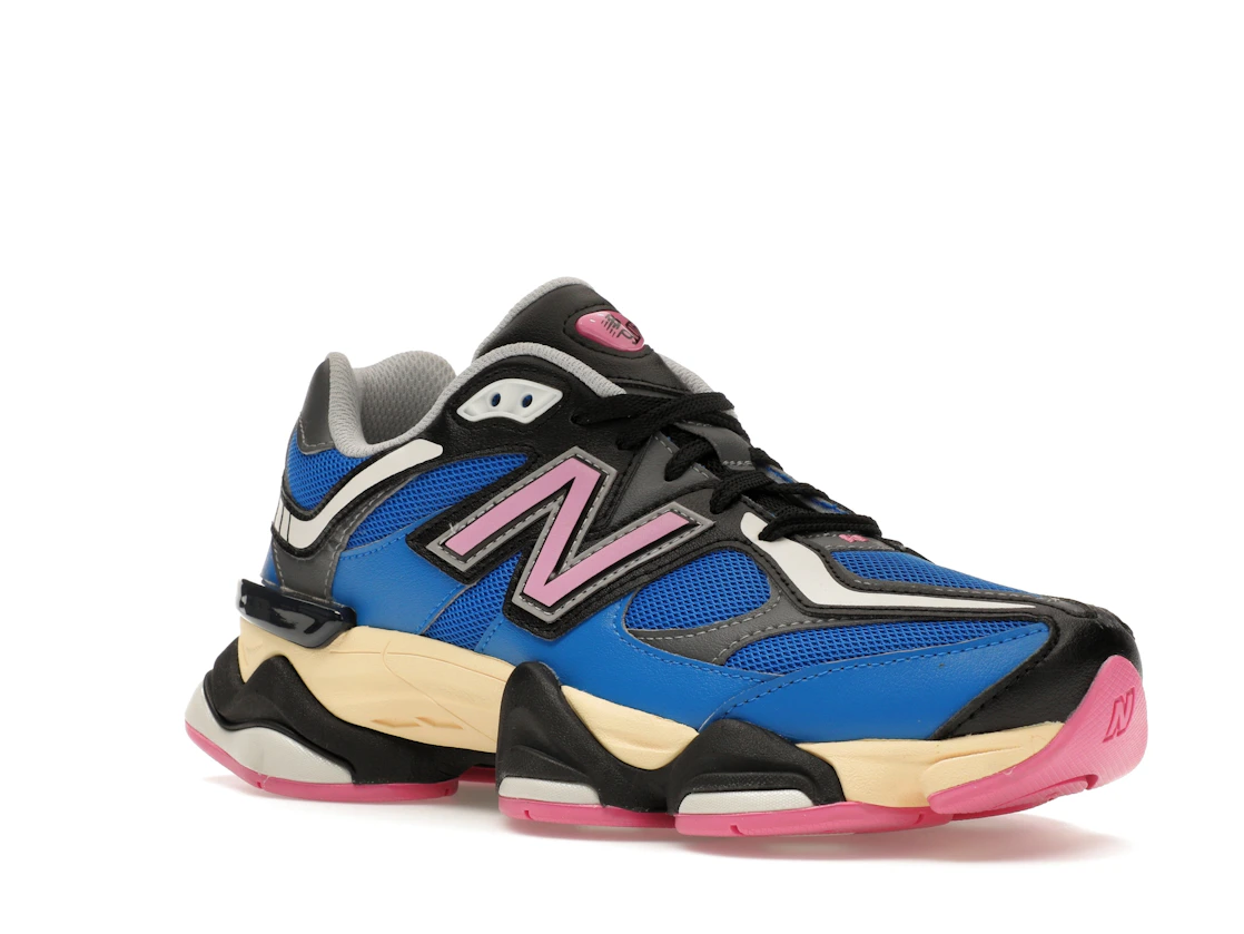 Vue 5 de New Balance 9060 Blue Oasis Real Pink
