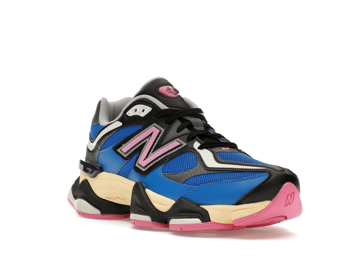 Vue 6 de New Balance 9060 Blue Oasis Real Pink