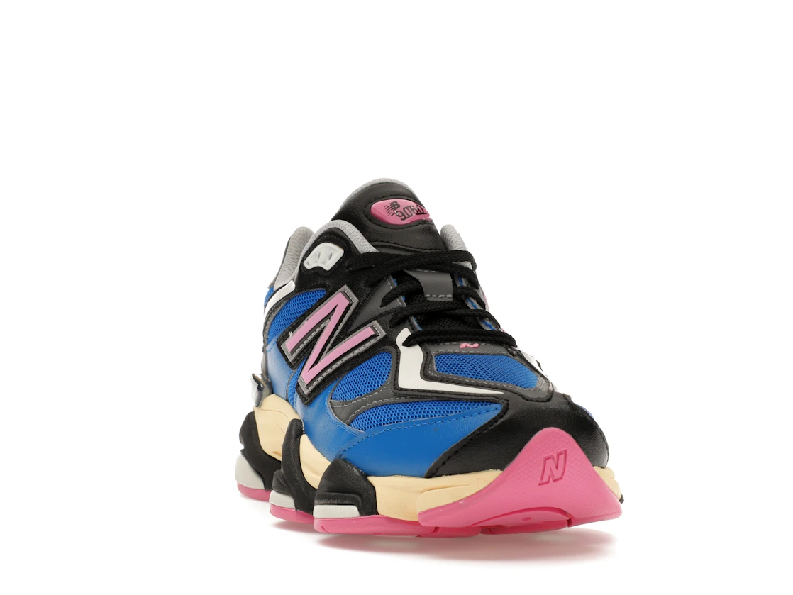 Vue 8 de New Balance 9060 Blue Oasis Real Pink