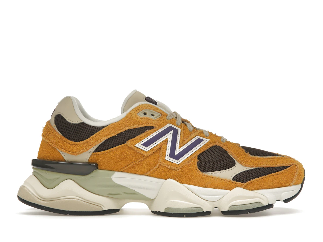 Vue 1 de New Balance 9060 Butterscotch
