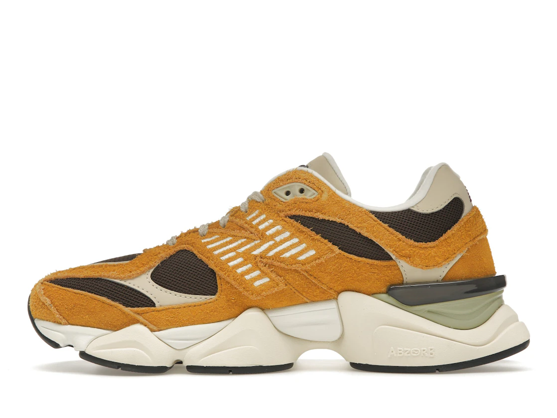 Vue 19 de New Balance 9060 Butterscotch