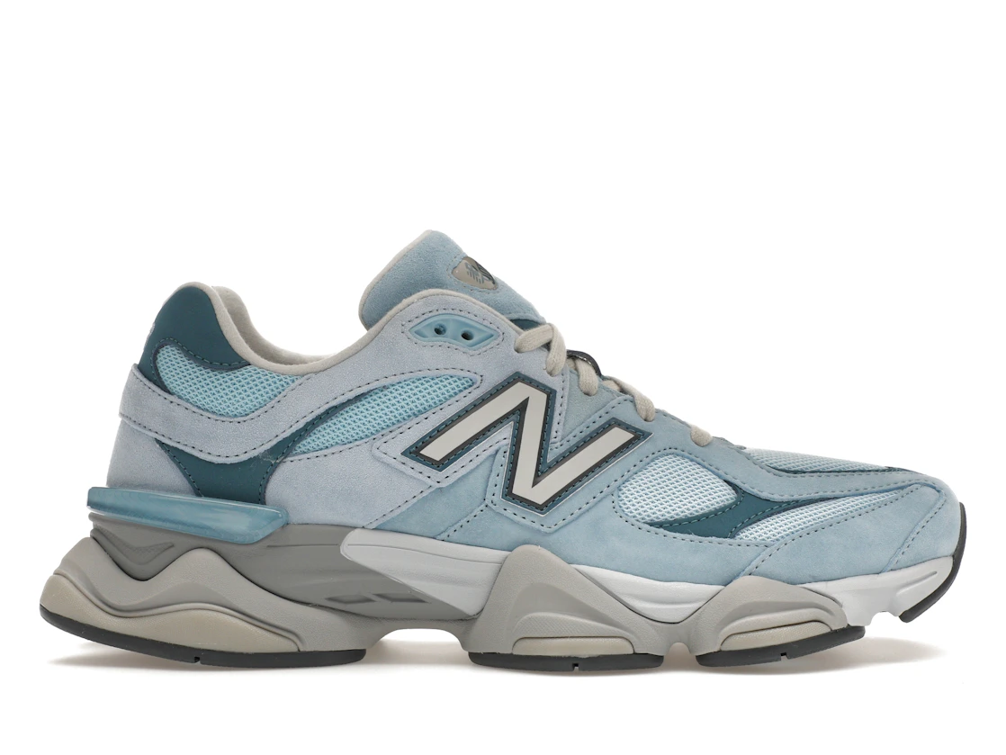 Vue 1 de New Balance 9060 Chrome Blue