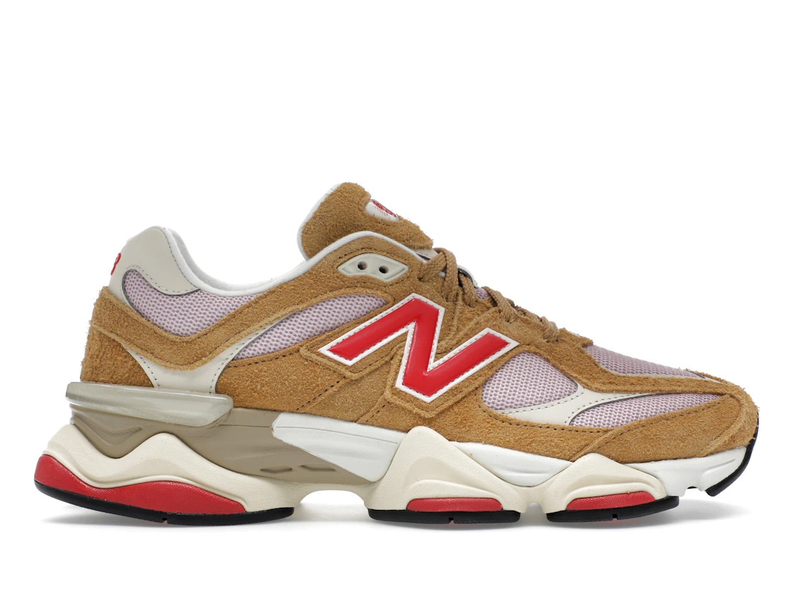 Vue 1 de New Balance 9060 Great Plains True Red