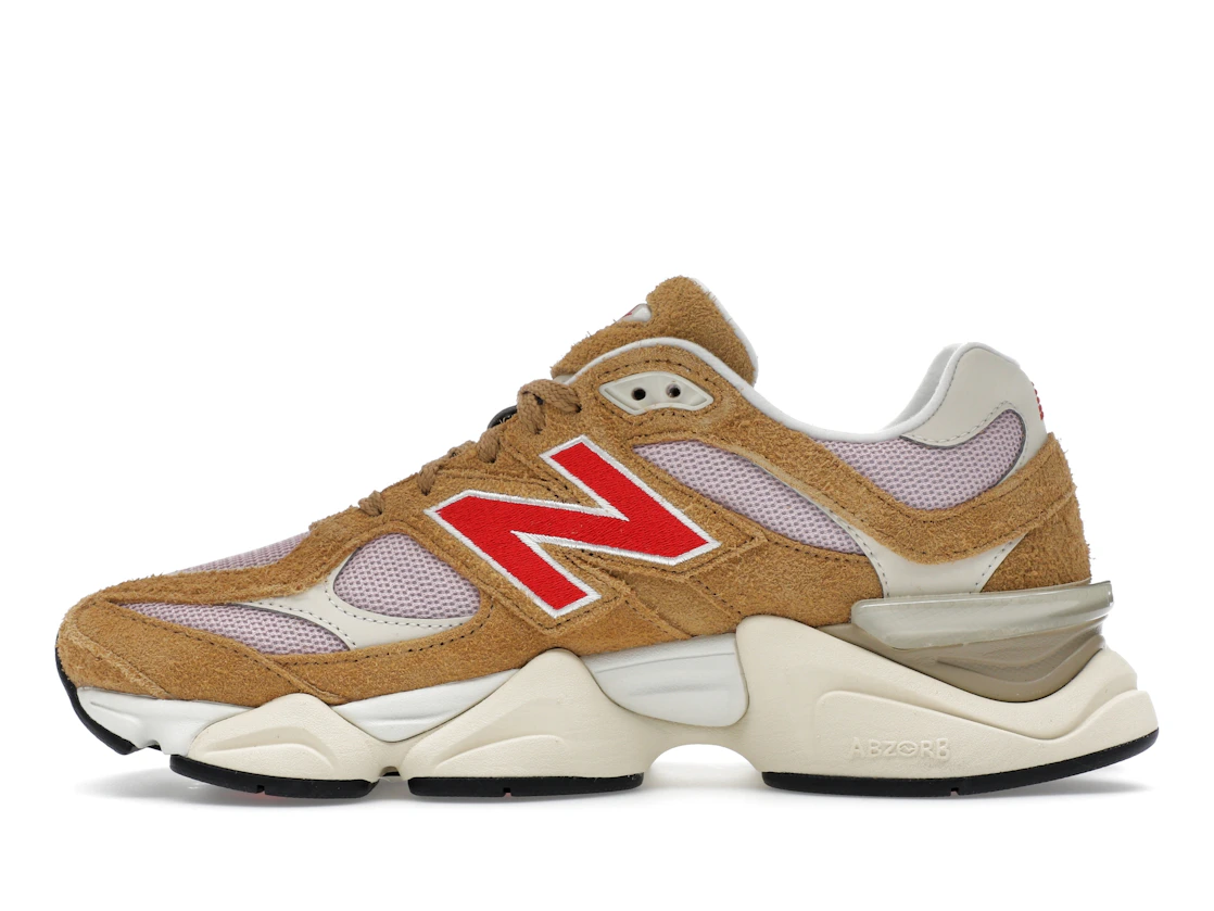 Vue 19 de New Balance 9060 Great Plains True Red