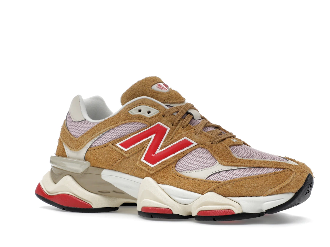 Vue 4 de New Balance 9060 Great Plains True Red