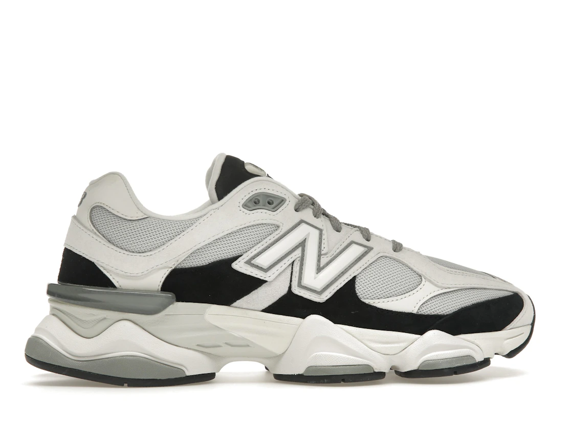 Vue 36 de New Balance 9060 Grey Jet Black