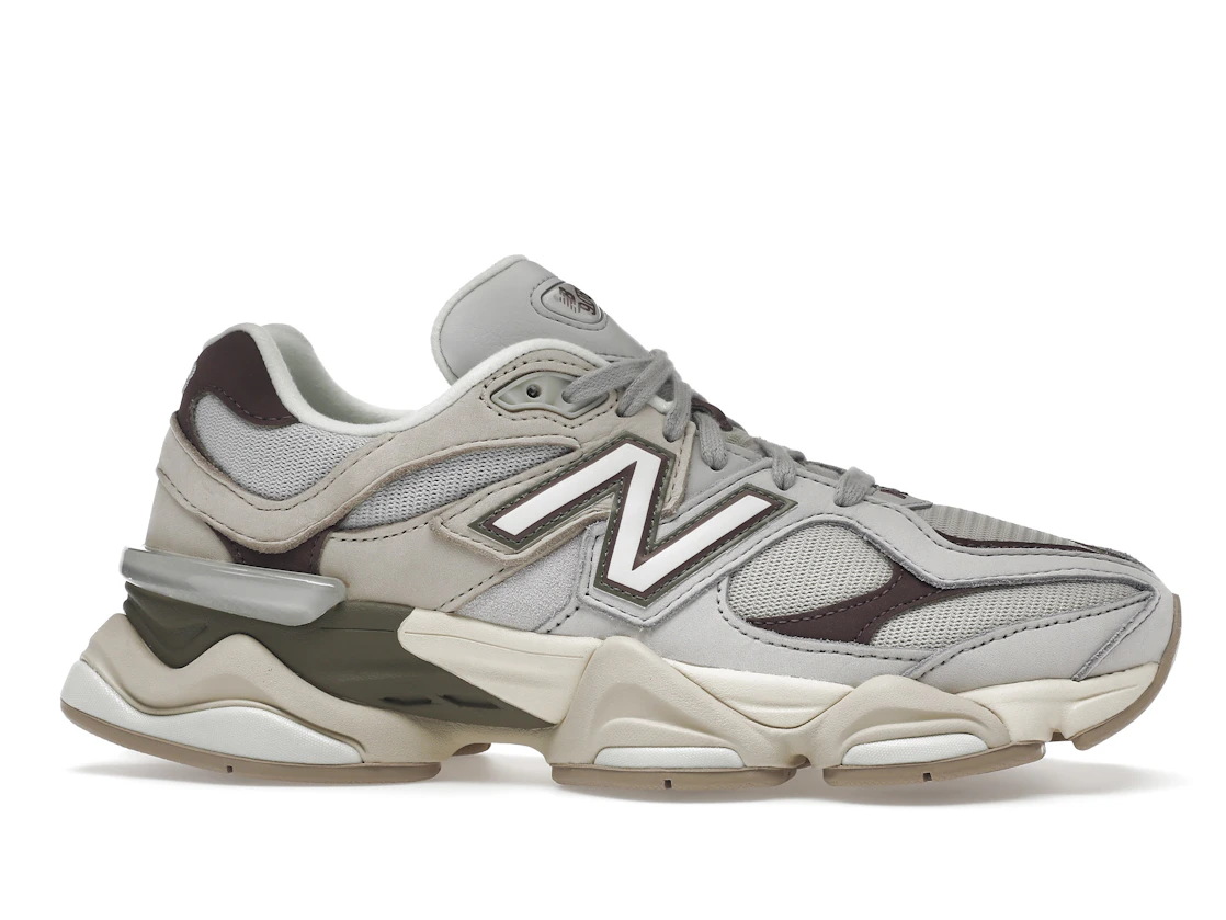 Vue 2 de New Balance 9060 Grey Matter Timberwolf