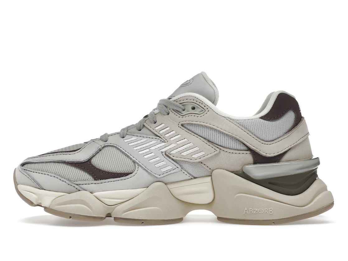 Vue 19 de New Balance 9060 Grey Matter Timberwolf