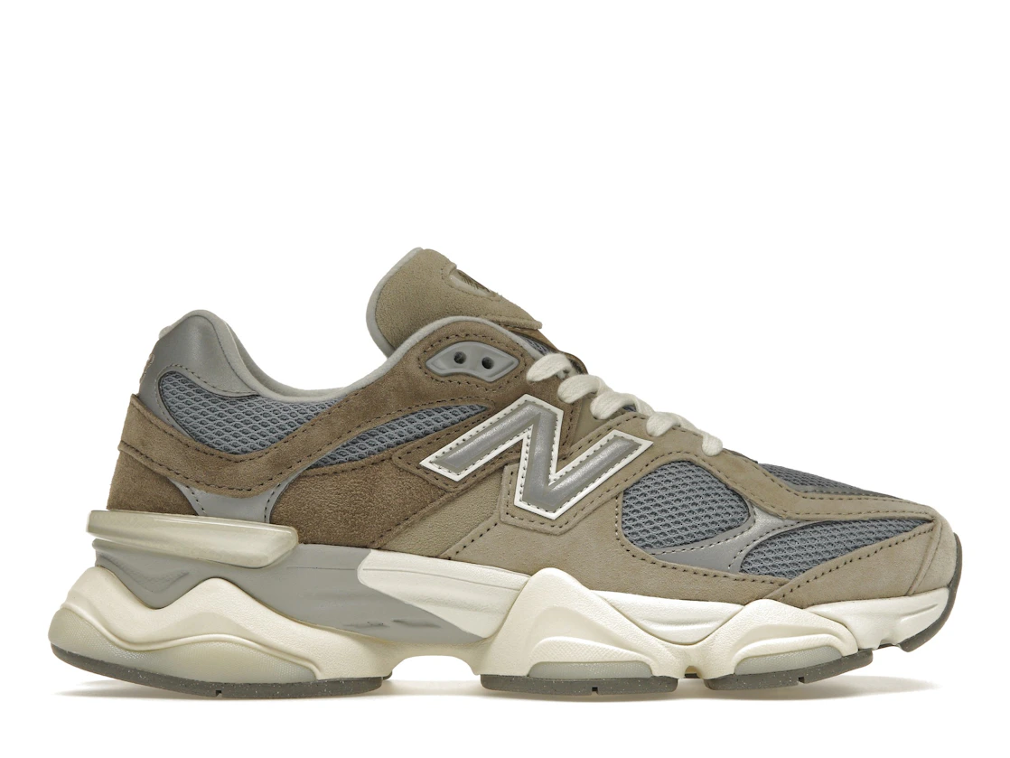 Vue 1 de New Balance 9060 Mushroom Aluminum