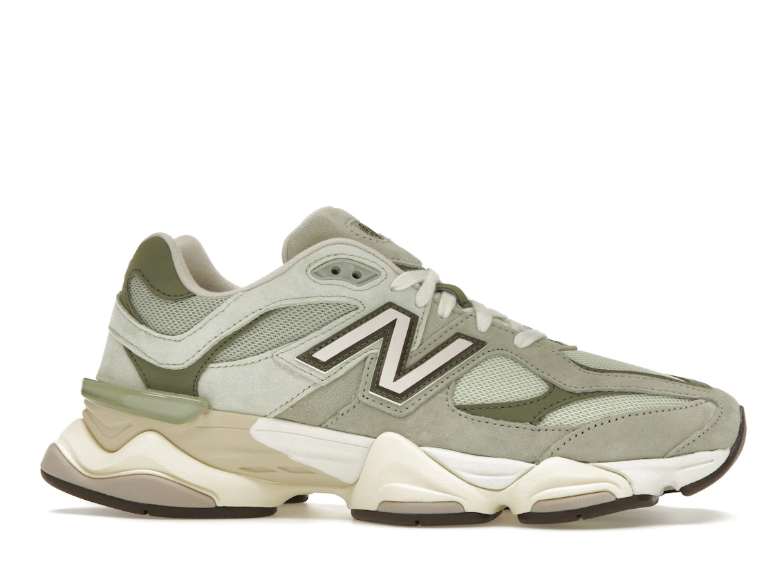 Vue 2 de New Balance 9060 Olivine