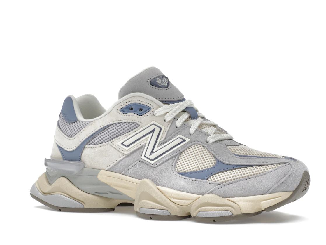 Vue 4 de New Balance 9060 Pearl Grey Linen
