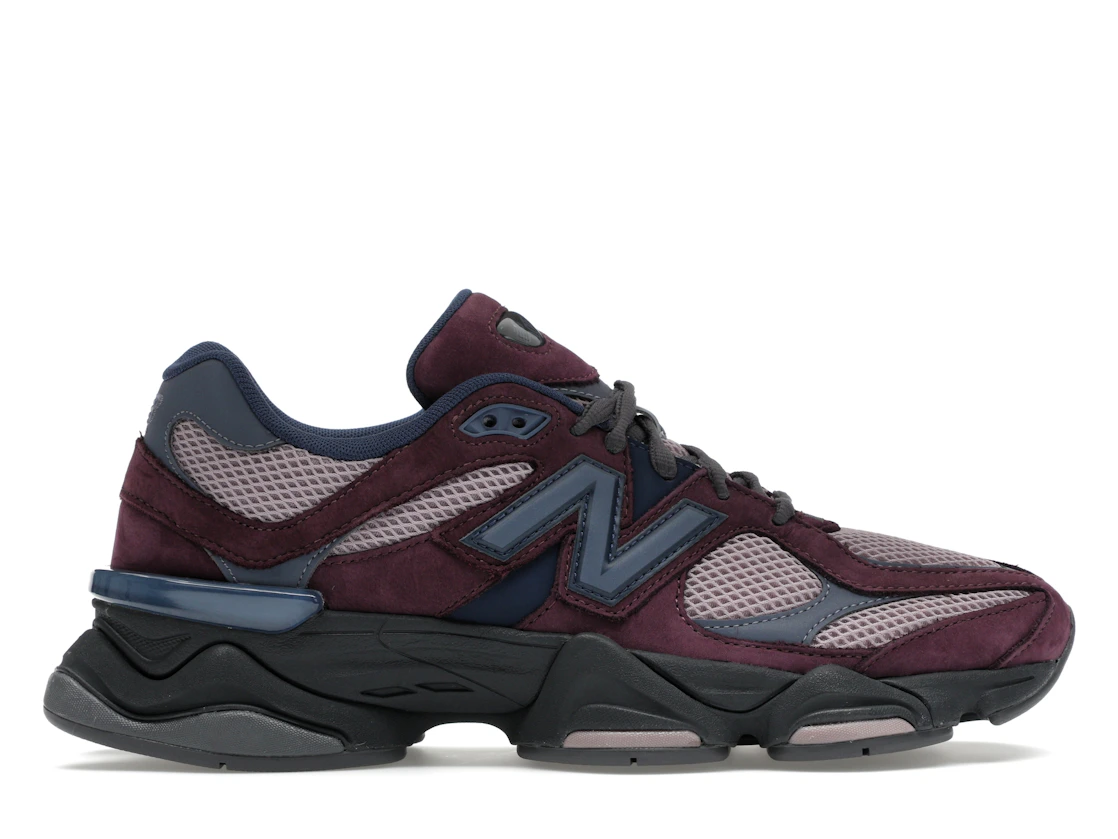 Vue 1 de New Balance 9060 Plum Brown Ice Wine
