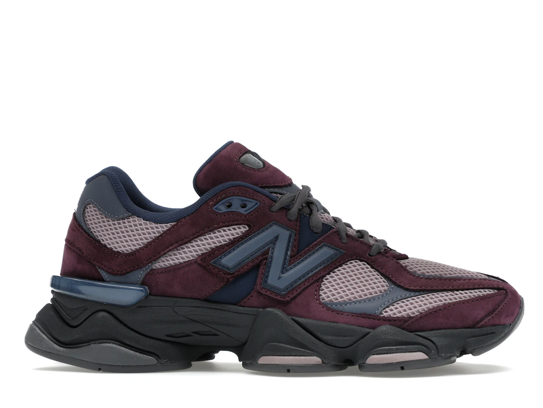 Vue 2 de New Balance 9060 Plum Brown Ice Wine