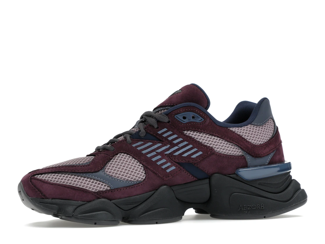 Vue 17 de New Balance 9060 Plum Brown Ice Wine