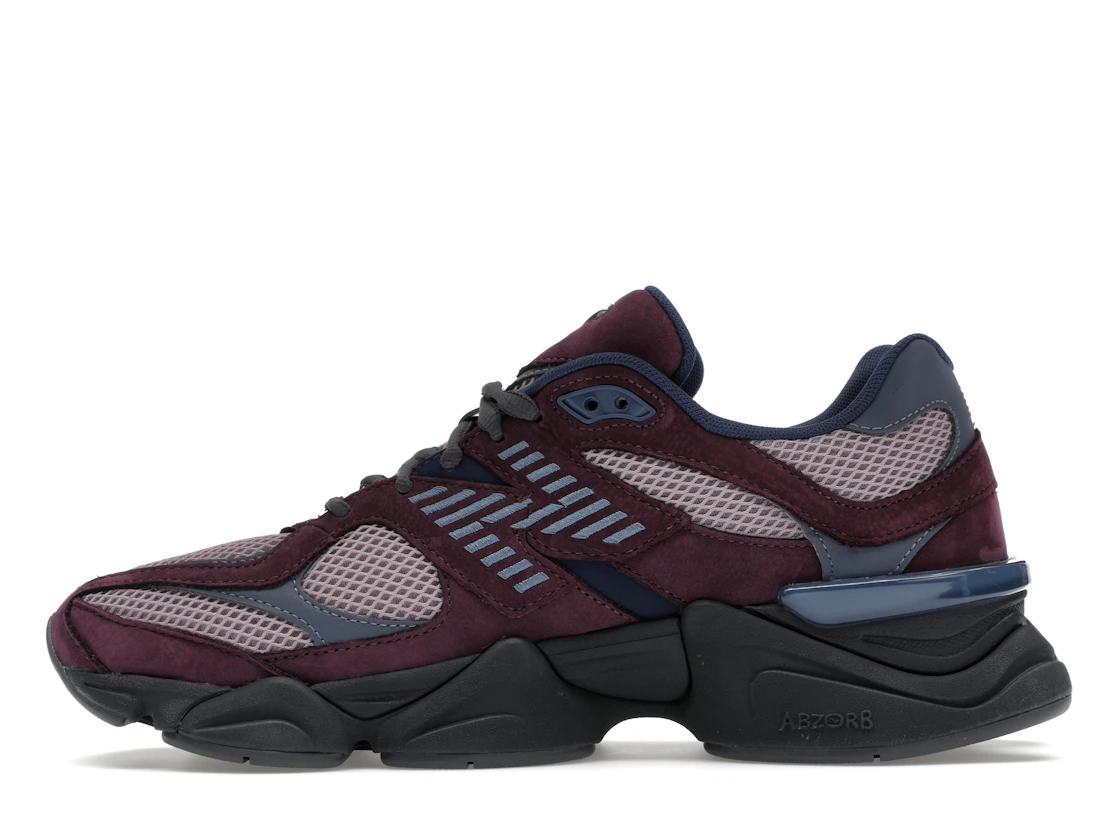 Vue 19 de New Balance 9060 Plum Brown Ice Wine