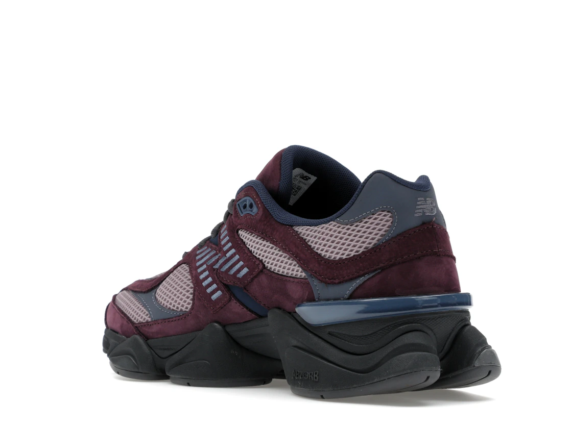 Vue 24 de New Balance 9060 Plum Brown Ice Wine