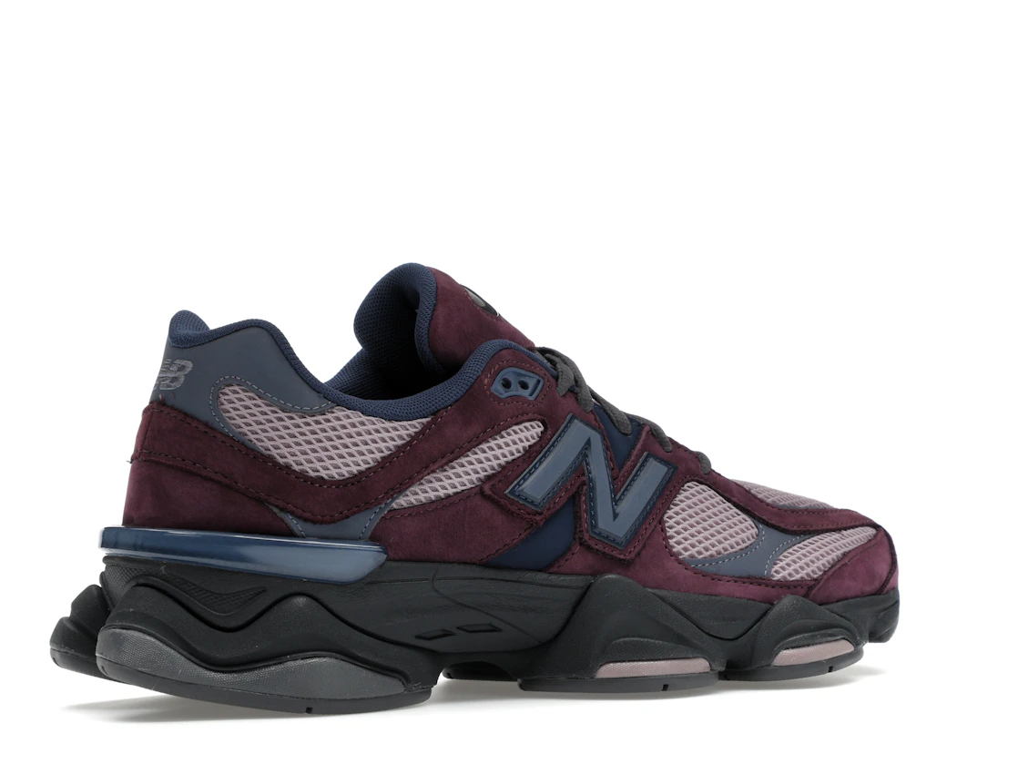 Vue 34 de New Balance 9060 Plum Brown Ice Wine