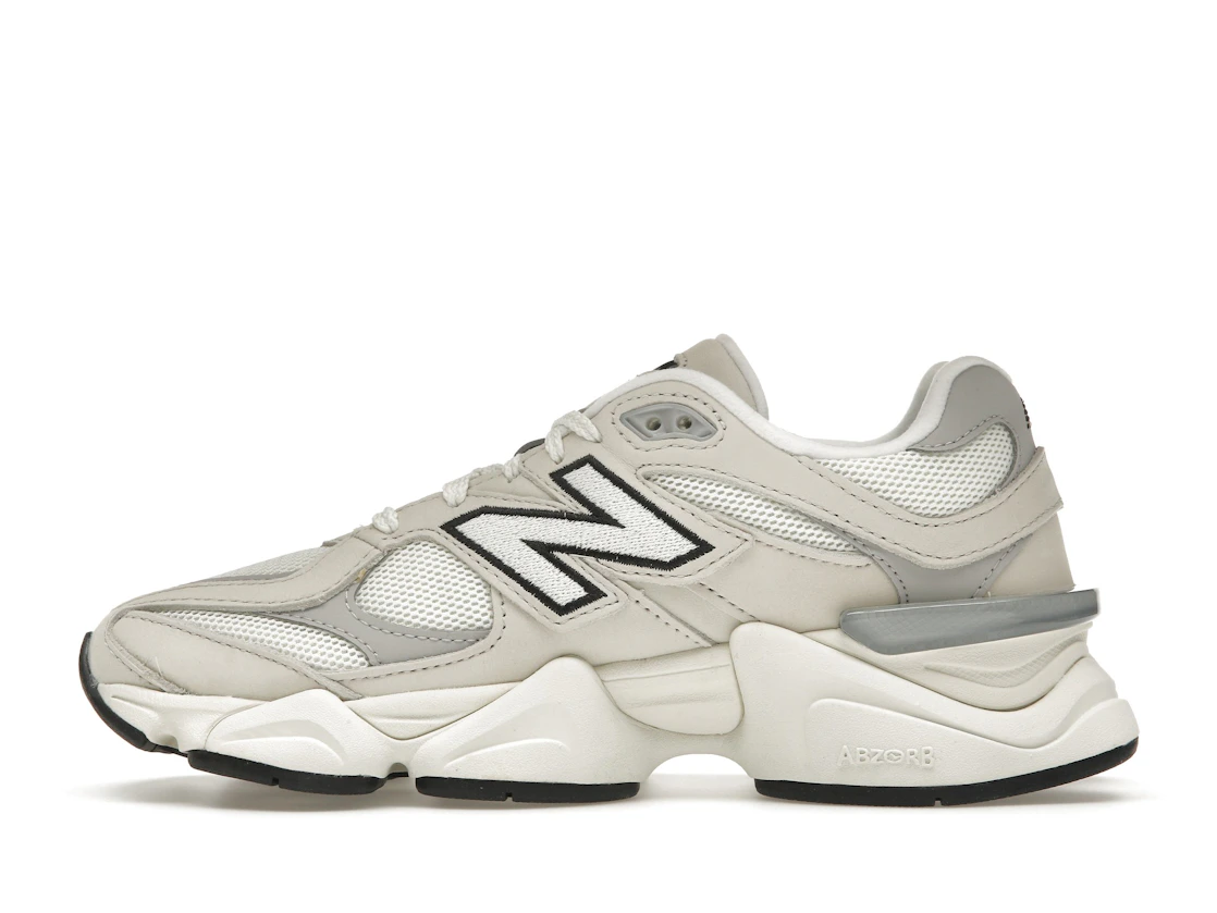 Vue 19 de New Balance 9060 Sea Salt Raincloud