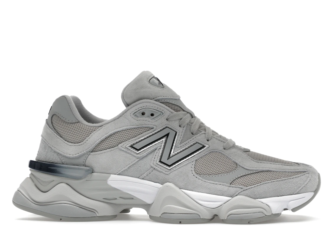 Vue 2 de New Balance 9060 Silver Metallic Grey