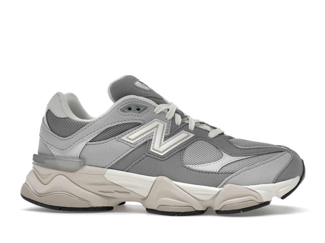 Vue 2 de New Balance 9060 Slate Grey Raincloud (GS)