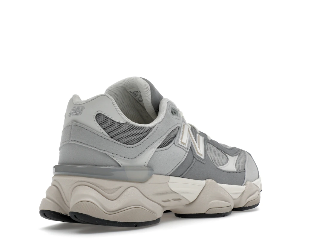 Vue 32 de New Balance 9060 Slate Grey Raincloud (GS)