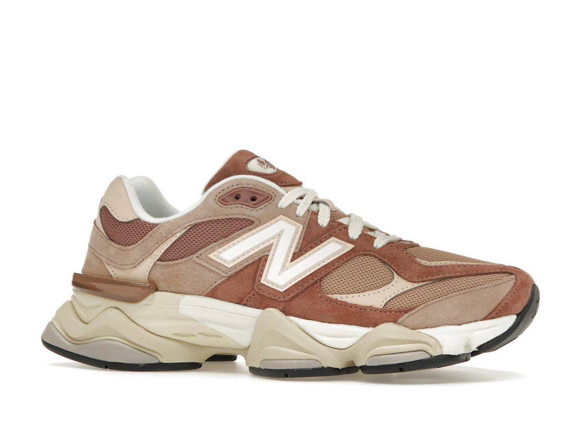 Vue 3 de New Balance 9060 Sparrow Flat Taupe