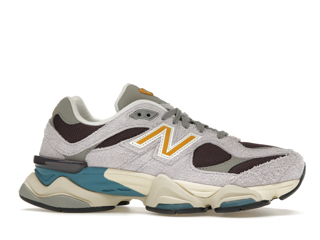 Vue 2 de New Balance 9060 Taro Plum Brown