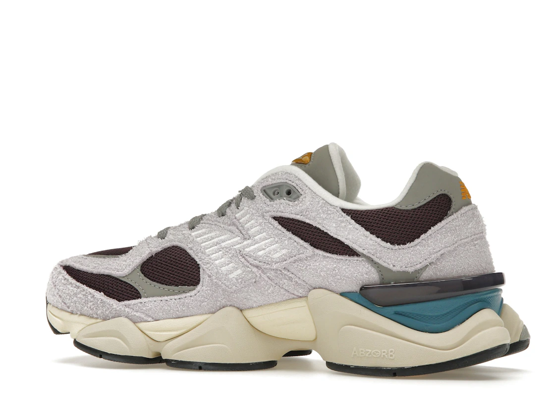 Vue 21 de New Balance 9060 Taro Plum Brown