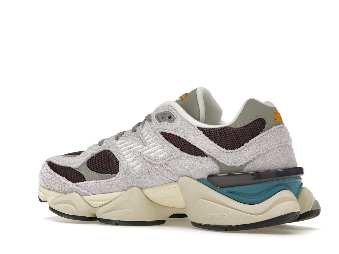Vue 22 de New Balance 9060 Taro Plum Brown