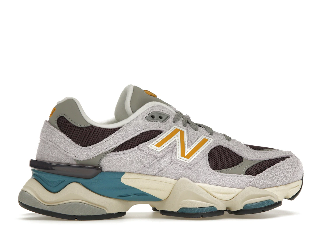 Vue 36 de New Balance 9060 Taro Plum Brown