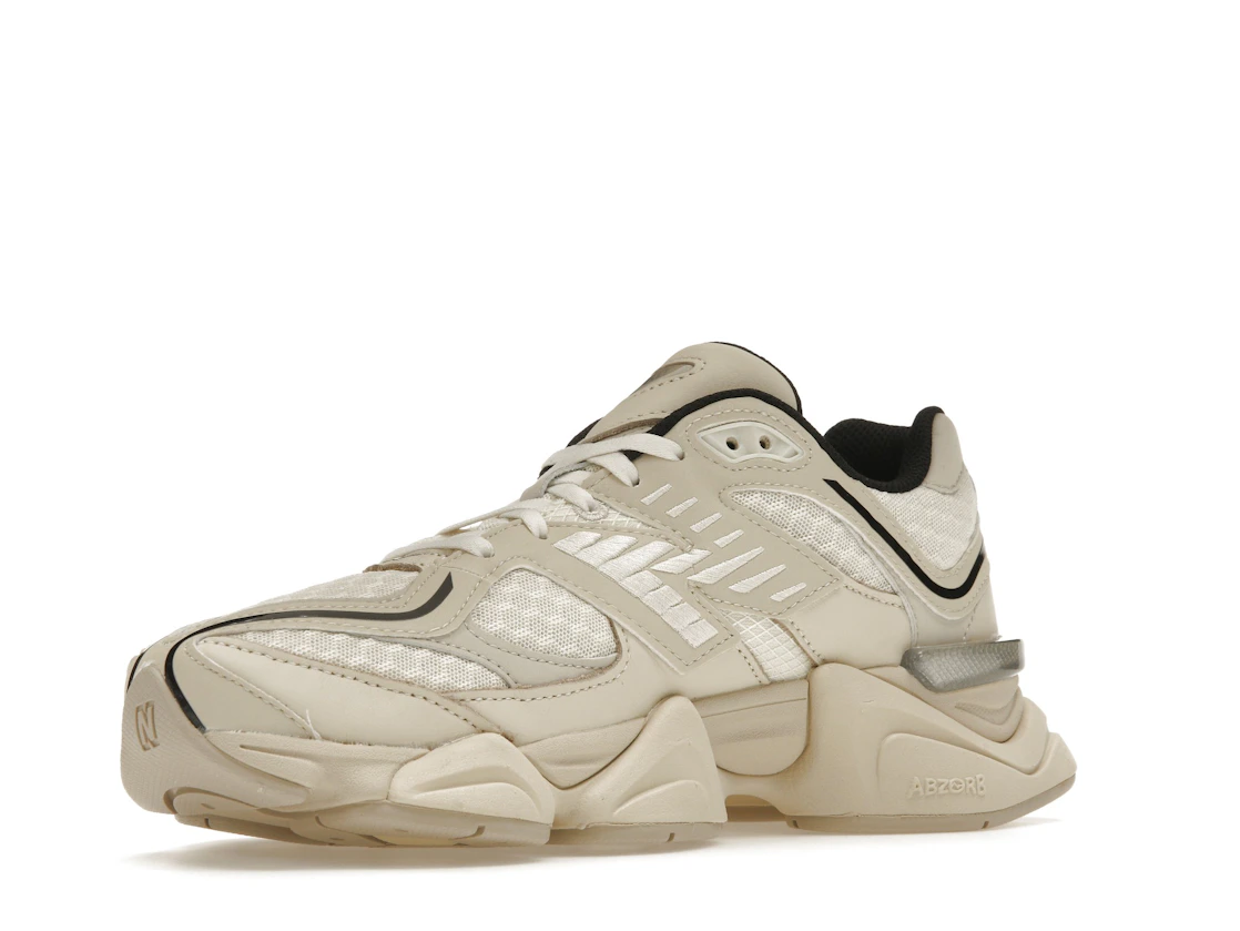 Vue 15 de New Balance 9060 Turtledove Black Silver Metallic