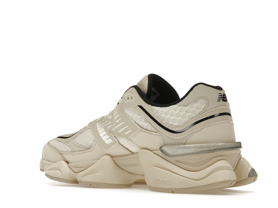 Vue 23 de New Balance 9060 Turtledove Black Silver Metallic