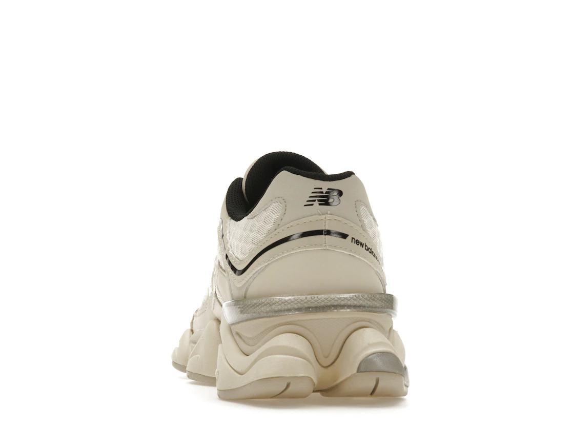 Vue 27 de New Balance 9060 Turtledove Black Silver Metallic