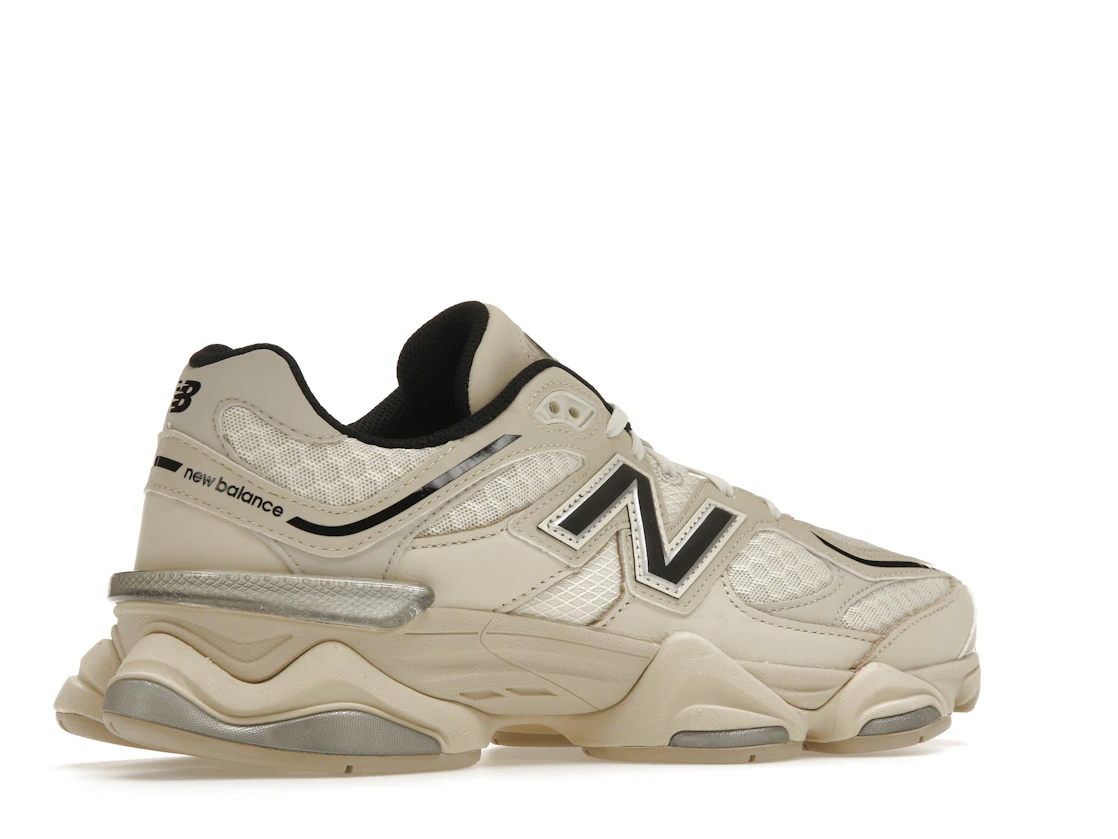 Vue 34 de New Balance 9060 Turtledove Black Silver Metallic