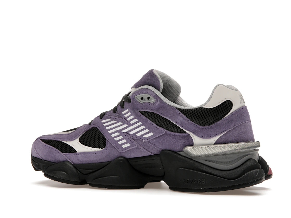 Vue 21 de New Balance 9060 Violet Noir