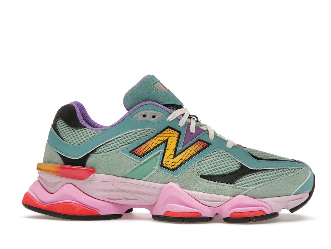 Vue 2 de New Balance 9060 Warped Multi-Color