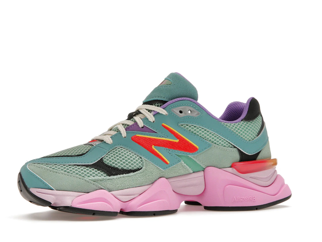 Vue 17 de New Balance 9060 Warped Multi-Color