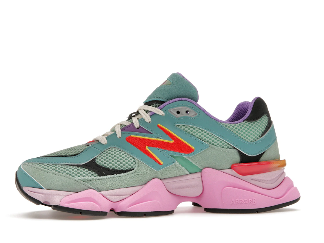 Vue 18 de New Balance 9060 Warped Multi-Color