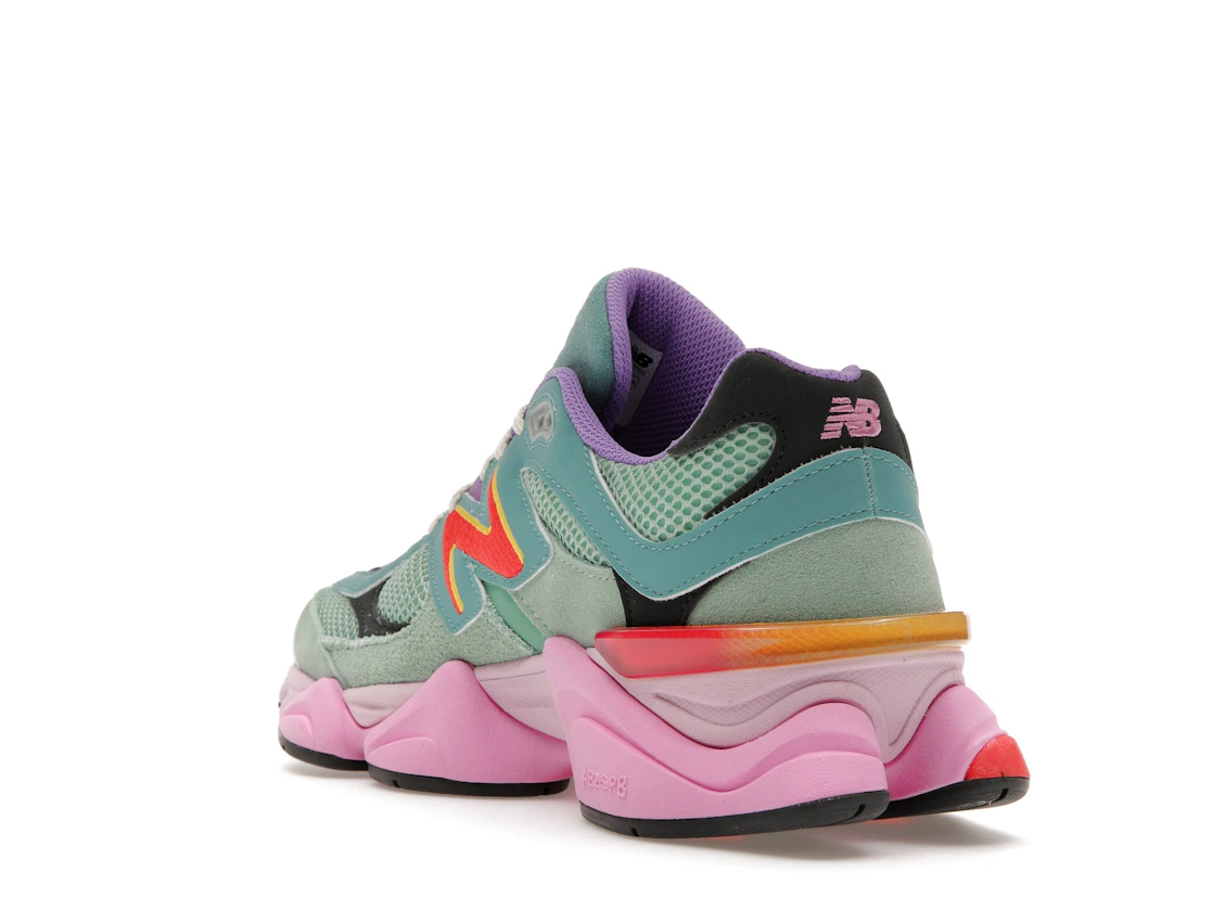 Vue 25 de New Balance 9060 Warped Multi-Color