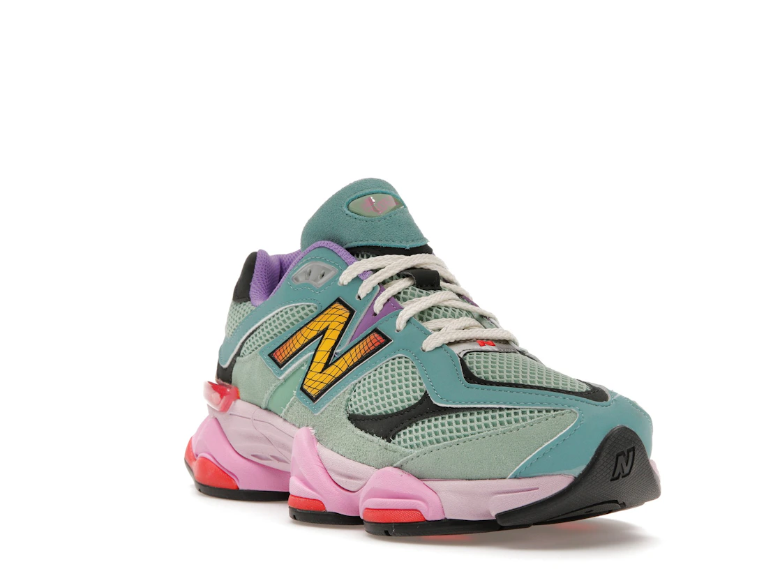 Vue 7 de New Balance 9060 Warped Multi-Color